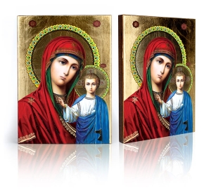 Ikona Religijna Matka Boża Kazańska