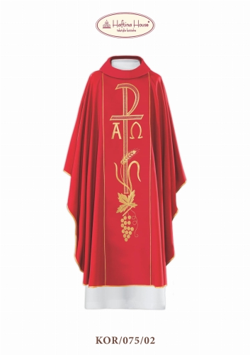 Ornat KOR/075/02/01 - HAF KOR/075/02/01 - Dewocjonalia P.H. Jakóbczak - Katolicki sklep liturgiczny i hurtownia