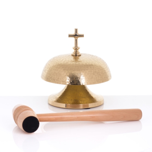 JakobczakStudio_20180313_00018.jpg Gong pojedynczy - mosiądz - drewniany młotek - 19 cm