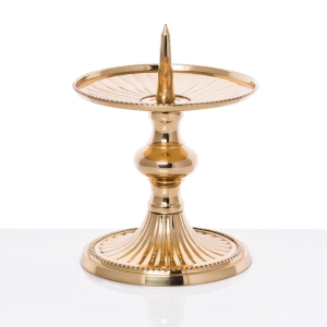 Lichtarz mosiężny - 8,5 cm