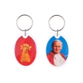 Brelok - św. Krzysztof - wizerunki świętych - JS KC299-0 - Dewocjonalia P.H. Jakóbczak - Katolicki sklep liturgiczny i hurtownia
