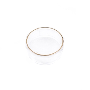 Pudełko, etui plastikowe na różaniec - ośmiokątne