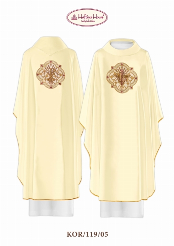 Ornat KOR/119/05/01 - HAF KOR/119/05/01 - Dewocjonalia P.H. Jakóbczak - Katolicki sklep liturgiczny i hurtownia