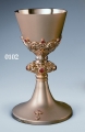Kielich - nodus ażur, kamienie czerwone - DOB 0102 - Dewocjonalia P.H. Jakóbczak - Katolicki sklep liturgiczny i hurtownia