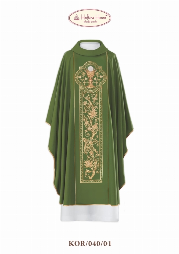 Ornat KOR/040/01/01 - HAF KOR/040/01/01 - Dewocjonalia P.H. Jakóbczak - Katolicki sklep liturgiczny i hurtownia