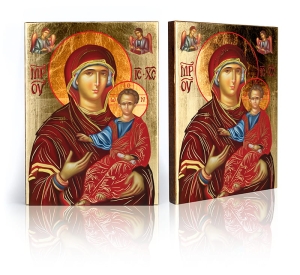 Ikona Religijna Matka Boża z Dzieciątkiem Jezus