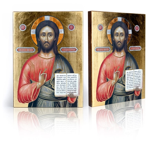 Ikona Religijna Jezus Chrystus Pantokrator - GAR IP-3003 - Dewocjonalia P.H. Jakóbczak - Katolicki sklep liturgiczny i hurtownia