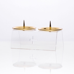 Lichtarz podwójny z pleksi