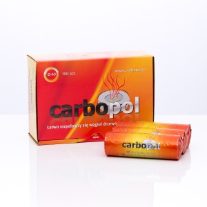 Węgielki łatwopalne śr. 40 mm