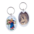 Brelok - św. Krzysztof - wizerunki świętych - JS KC299-0 - Dewocjonalia P.H. Jakóbczak - Katolicki sklep liturgiczny i hurtownia
