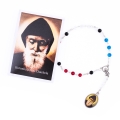 Koronka do św. Charbela - instrukcja modlitwy - JS R950 - Dewocjonalia P.H. Jakóbczak - Katolicki sklep liturgiczny i hurtownia