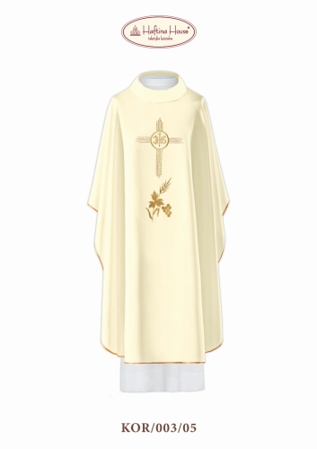 Ornat KOR/003/05/12 - HAF KOR/003/05/12 - Dewocjonalia P.H. Jakóbczak - Katolicki sklep liturgiczny i hurtownia