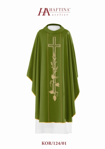 Ornat KOR/124/01 - HAF KOR/124/01 - Dewocjonalia P.H. Jakóbczak - Katolicki sklep liturgiczny i hurtownia