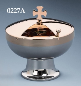 Puszka śr,16 - polowa, podstawa niska niklowana