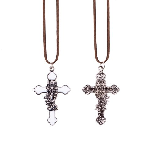 Naszyjnik - krzyżyk - Pamiątka Pierwszej Komunii Świętej - JS K013 - Dewocjonalia P.H. Jakóbczak - Katolicki sklep liturgiczny i hurtownia