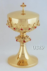 Puszka - czerwone kamienie