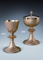 Kielich - nodus ażur, kamienie czerwone - DOB 0102 - Dewocjonalia P.H. Jakóbczak - Katolicki sklep liturgiczny i hurtownia