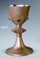 Kielich - nodus ażur, kamienie czerwone - DOB 0115 - Dewocjonalia P.H. Jakóbczak - Katolicki sklep liturgiczny i hurtownia