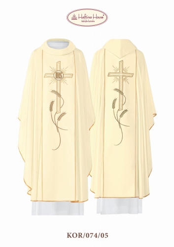 Ornat KOR/074/05/01 - HAF KOR/074/05/01 - Dewocjonalia P.H. Jakóbczak - Katolicki sklep liturgiczny i hurtownia