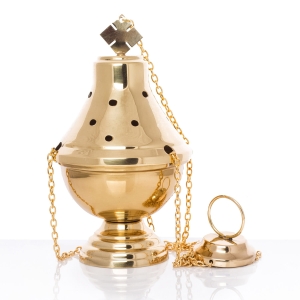 Trybularz - mosiądz - 20 cm