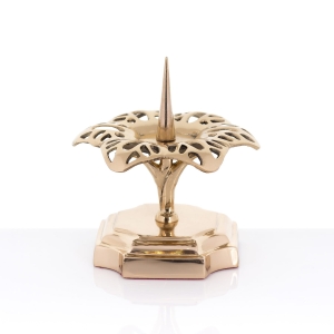 Lichtarz - mosiądz - 8,5 cm