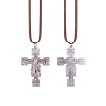 Naszyjnik - krzyżyk - pamiątka bierzmowania - JS K003 - Dewocjonalia P.H. Jakóbczak - Katolicki sklep liturgiczny i hurtownia