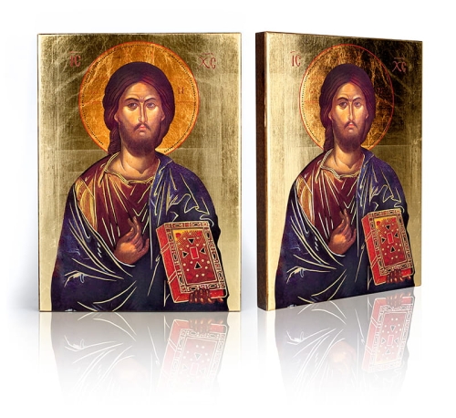 Ikona Religijna Chrystus Pantokrator - GAR IP-3002 - Dewocjonalia P.H. Jakóbczak - Katolicki sklep liturgiczny i hurtownia