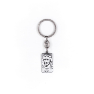 Serce Jezusa – brelok - satynowa powłoka