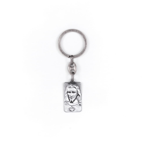  Serce Jezusa – brelok - satynowa powłoka