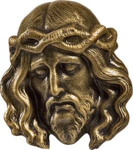 Głowa Chrystusa (płaskorzeźba) (12 cm)