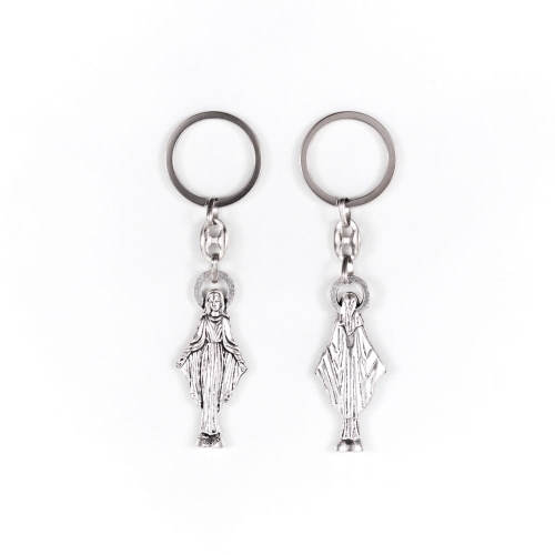 Matka Boża Niepokalana – brelok - JS K1592 - Dewocjonalia P.H. Jakóbczak - Katolicki sklep liturgiczny i hurtownia